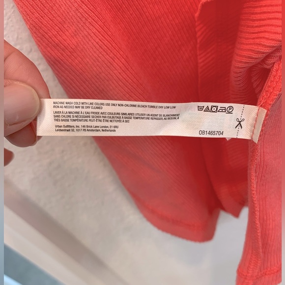 Free People Coral Tank Top Size XS NWOT - Picture 6 of 7